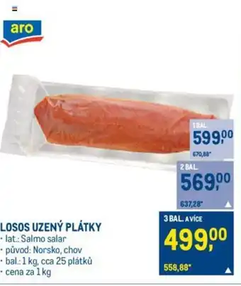 Makro LOSOS UZENÝ PLÁTKY nabídka