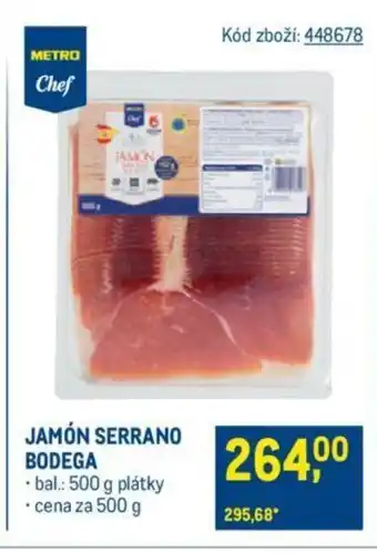 Makro JAMÓN SERRANO BODEGA nabídka