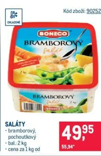 Makro SALÁTY nabídka