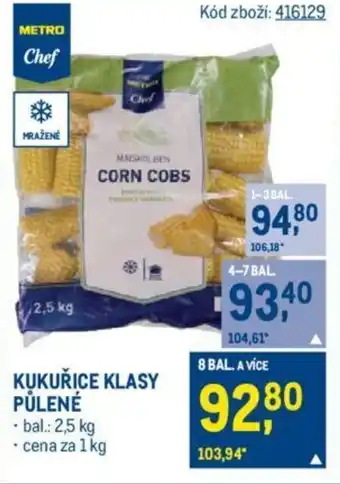 Makro KUKUŘICE KLASY PŮLENÉ nabídka