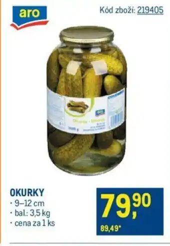 Makro OKURKY nabídka