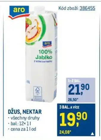 Makro DŽUS, NEKTAR nabídka