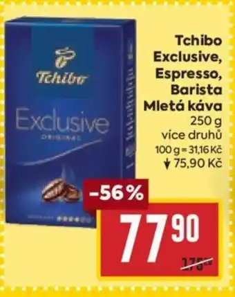 Billa Tchibo Exclusive, Espresso, Barista Mletá káva nabídka