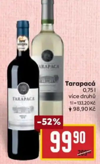 Billa Tarapacá 0,75L nabídka