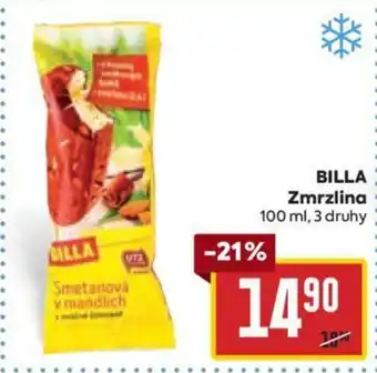 Billa BILLA Zmrzlina nabídka