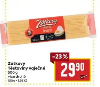 Billa Zátkovy Těstoviny vaječné nabídka