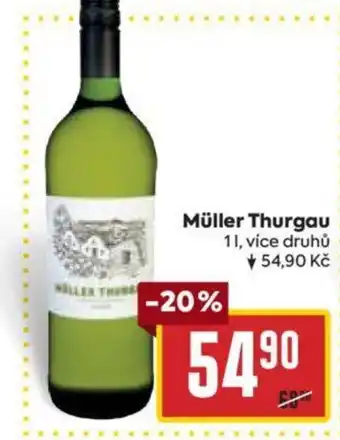 Billa Müller Thurgau 1L nabídka