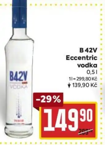 Billa B42V Eccentric vodka 0.5L nabídka