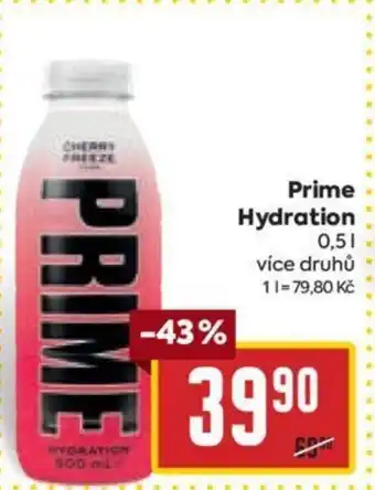 Billa Prime Hydration 0.5L nabídka