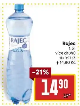 Billa Rajec 1,5L nabídka