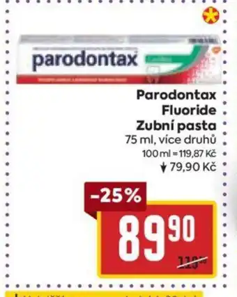 Billa Parodontax Fluoride Zubní pasta nabídka