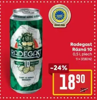 Billa Radegast Rázná 10 0,5L nabídka