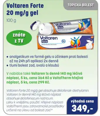 PharmaPoint Voltaren Forte 20 mg/g gel nabídka