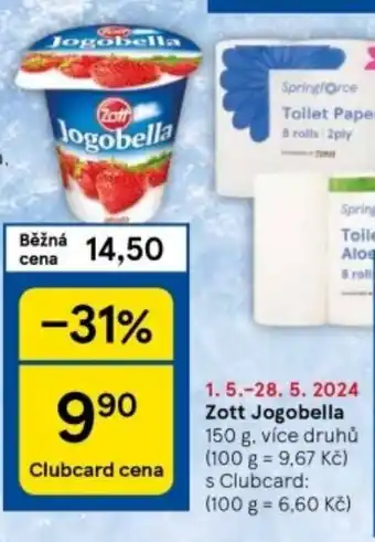 Tesco Zott Jogobella 150 g nabídka