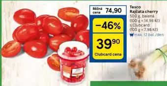 Tesco Tesco Rajčata cherry 500 g nabídka