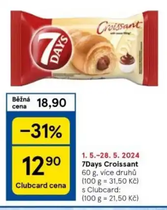 Tesco 7Days Croissant nabídka