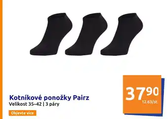 Action Kotníkové ponožky Pairz nabídka