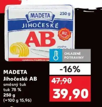 Kaufland MADETA Jihočeské AB nabídka