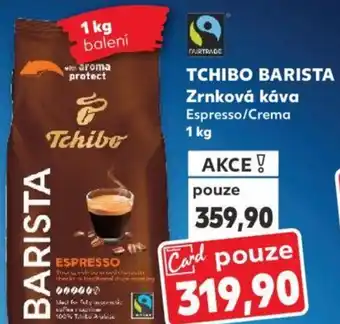 Kaufland TCHIBO BARISTA Zrnková káva nabídka