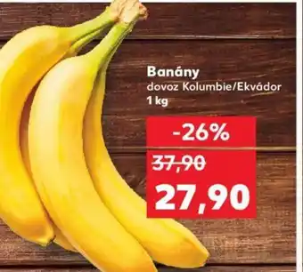 Kaufland Banány nabídka