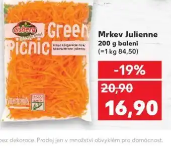 Kaufland Mrkev Julienne nabídka