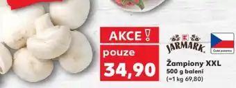 Kaufland Žampiony XXL nabídka