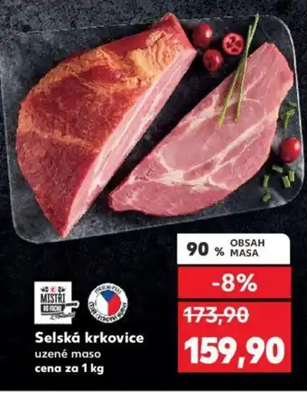 Kaufland Selská krkovice nabídka