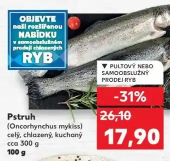 Kaufland Pstruh nabídka
