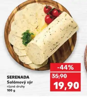 Kaufland SERENADA Salámový sýr nabídka