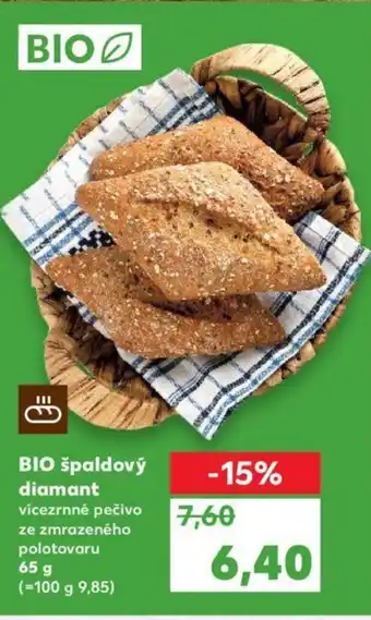 Kaufland BIO špaldový diamant nabídka