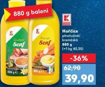 Kaufland Hořčice nabídka