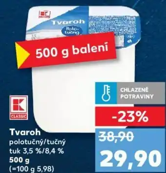 Kaufland Tvaroh nabídka