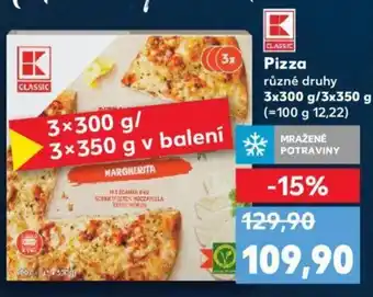 Kaufland Pizza nabídka