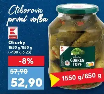 Kaufland Okurky nabídka