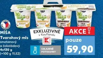 Kaufland MISA Tvarohový mls nabídka