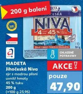 Kaufland MADETA Jihočeská Niva nabídka