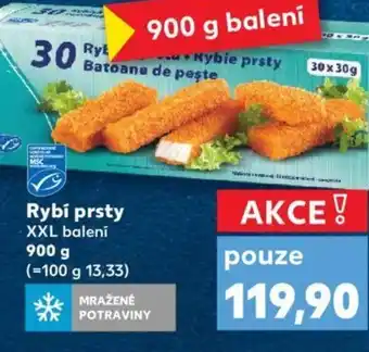 Kaufland Rybí prsty nabídka