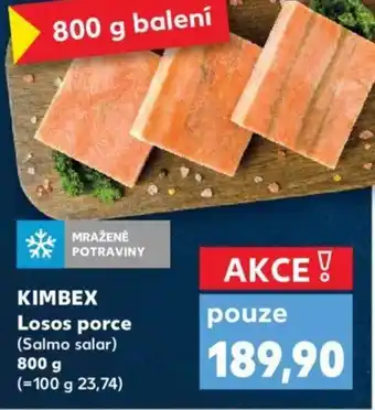 Kaufland KIMBEX Losos porce nabídka