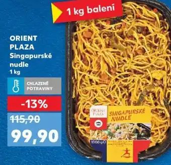Kaufland ORIENT PLAZA Singapurské nudle nabídka
