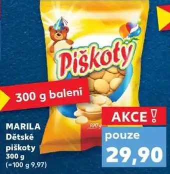 Kaufland MARILA Dětské piškoty nabídka