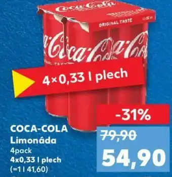 Kaufland COCA-COLA Limonáda nabídka