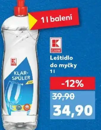 Kaufland Leštidlo do myčky 1L nabídka