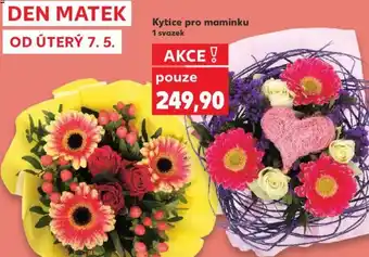 Kaufland Kytice pro maminku nabídka