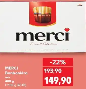 Kaufland MERCI Bonboniéra nabídka