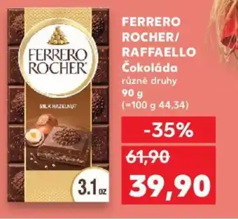 Kaufland FERRERO ROCHER/ RAFFAELLO Čokoláda nabídka