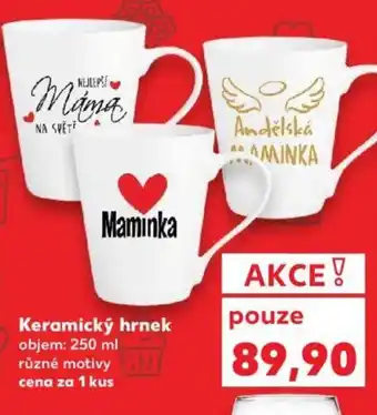 Kaufland Keramický hrnek nabídka