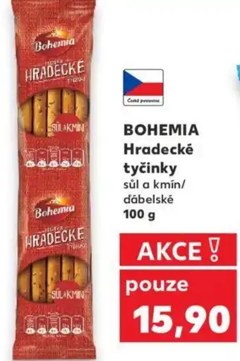 Kaufland BOHEMIA Hradecké tyčinky nabídka