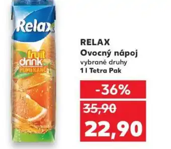 Kaufland RELAX Ovocný nápoj 1L nabídka