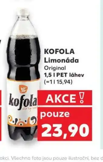 Kaufland KOFOLA Limonáda 1.5L nabídka