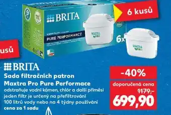 Kaufland Sada filtračních patron Maxtra Pro Pure Performace nabídka